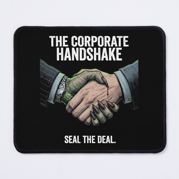 Item preview, Corporate Handshake Reptilian Monster Deal designed and sold by k3rstman1.