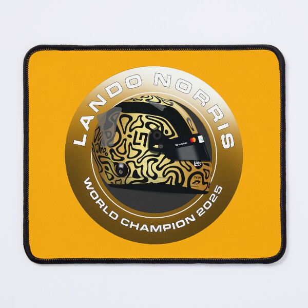 Item preview, Lando Norris - World Champion 2025 (white) designed and sold by JageOwen.