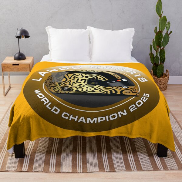 Item preview, Lando Norris - World Champion 2025 (white) designed and sold by JageOwen.