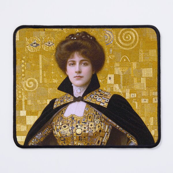 Item preview, Gustav Klimt Style Art Nouveau Woman in Cape designed and sold by AppliedAtelier.
