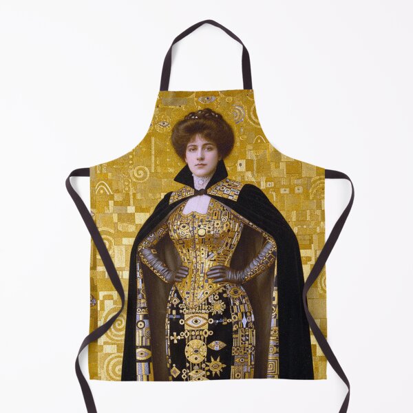 Item preview, Gustav Klimt Style Art Nouveau Woman in Cape designed and sold by AppliedAtelier.