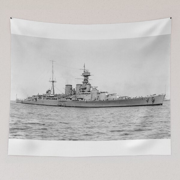 Item preview, HMS Hood pictured in 1924. designed and sold by Military Machine History.