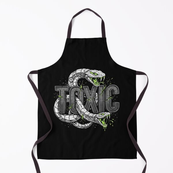 Item preview, Toxic Snake With Glowing Green Eyes Crushing Stone Text designed and sold by SerenadeArtHub.