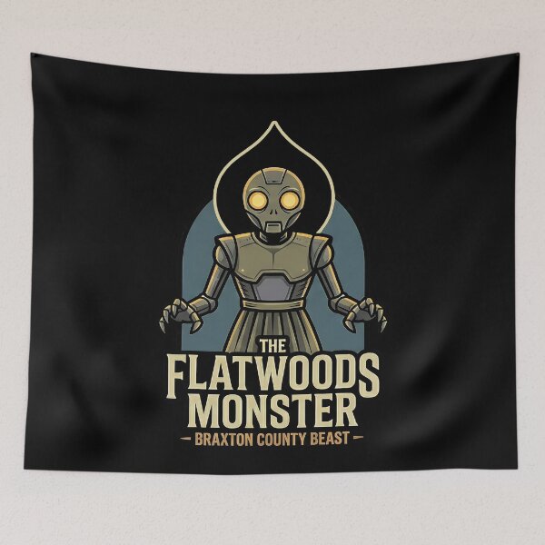 Item preview, Flatwoods Monster Braxton County Cryptid Legend designed and sold by k3rstman1.