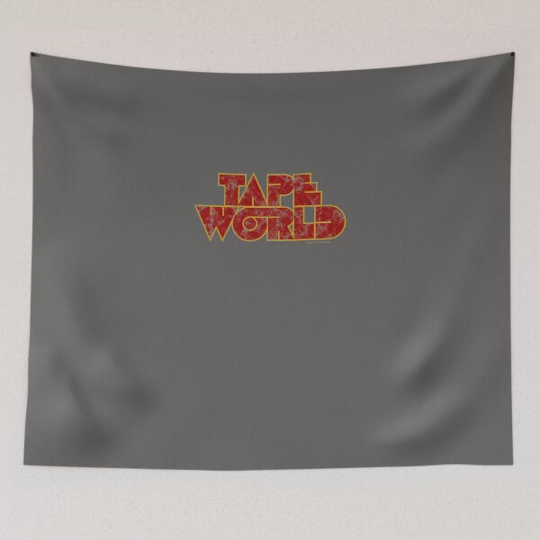 Item preview, TAPE WORLD T-SHIRT---WEATHERED VERSION---DEFUNCT MUSIC RETAILER designed and sold by BlueBigler.