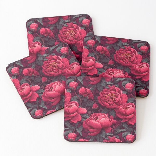 Item preview, Colorful Graceful Peonies Texture For Teacher Gift designed and sold by RoyalStarsPatts.