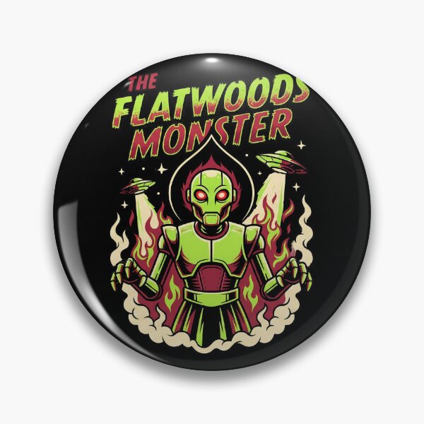 Item preview, Flatwoods Monster Vintage Alien UFO Cryptid designed and sold by k3rstman1.