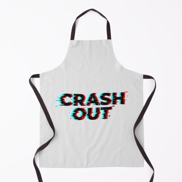 Item preview, Crash Out Glitch Effect Cyber Typography designed and sold by WAMTEES.