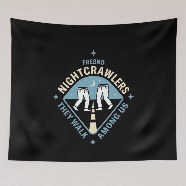 Item preview, Fresno Nightcrawlers Cryptid Paranormal Mystery designed and sold by k3rstman1.