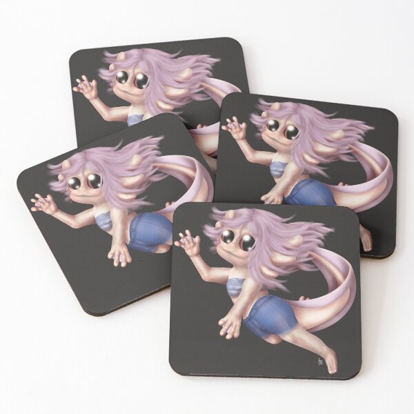 Item preview, Chibi Axolotl Mermaid designed and sold by AnneOther.