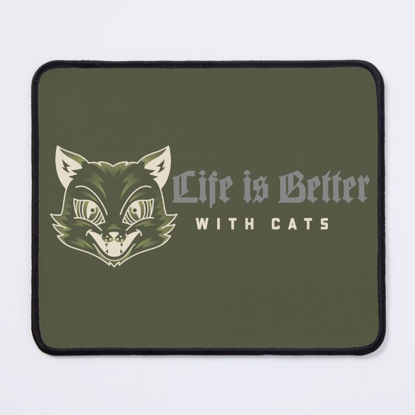 Item preview, Life Is Better with Cats baby cats. designed and sold by "Vibe & Style Merch".
