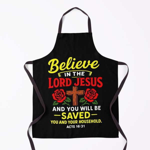 Item preview, Acts 16:31 Believe in the Lord Jesus and you will be saved designed and sold by plushism.