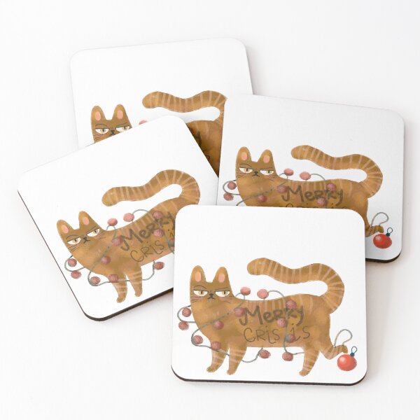 Item preview, Mean cat, merry crisis, Christmas memes designed and sold by Dormitria.