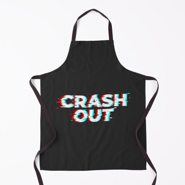Item preview, Crash Out Glitch Effect Cyber Typography designed and sold by WAMTEES.