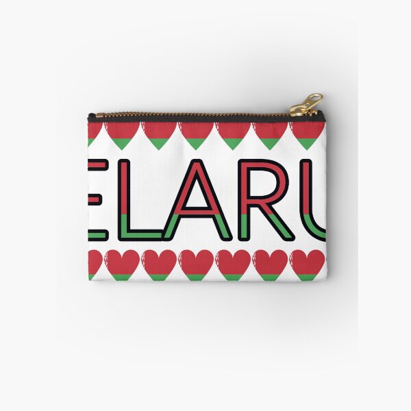 Item preview, Belarus Flag Letters And Hearts designed and sold by TheIconSmith.