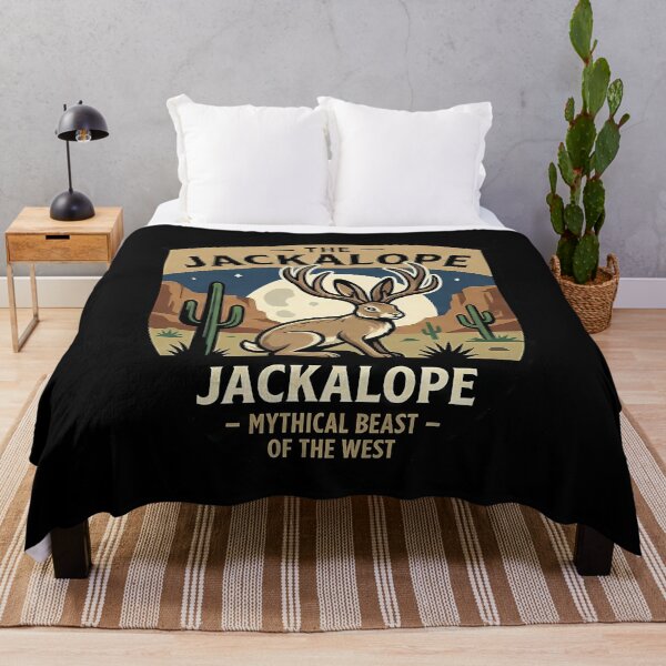 Item preview, Jackalope Mythical Beast Western Desert designed and sold by k3rstman1.