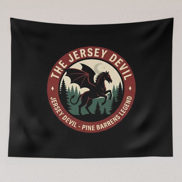Item preview, Jersey Devil Pine Barrens Cryptid Legend designed and sold by k3rstman1.