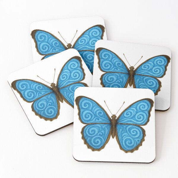 Item preview, Blue Swirl Butterfly designed and sold by Ogfx.