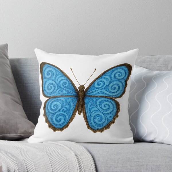Item preview, Blue Swirl Butterfly designed and sold by Ogfx.