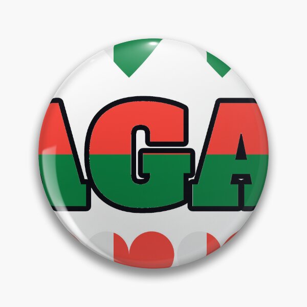 Item preview, Madagascar Flag Letters And Hearts designed and sold by TheIconSmith.
