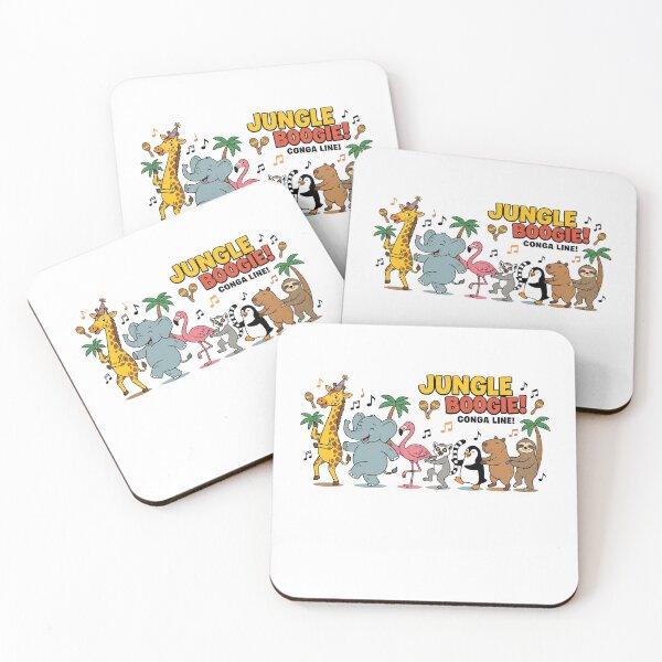 Item preview, Jungle Boogie Conga Line Dancing Animals designed and sold by k3rstman1.