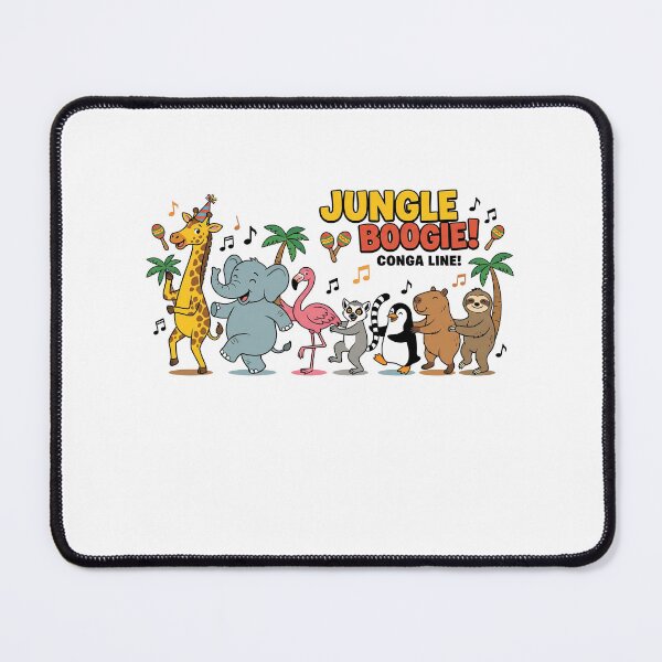 Item preview, Jungle Boogie Conga Line Dancing Animals designed and sold by k3rstman1.
