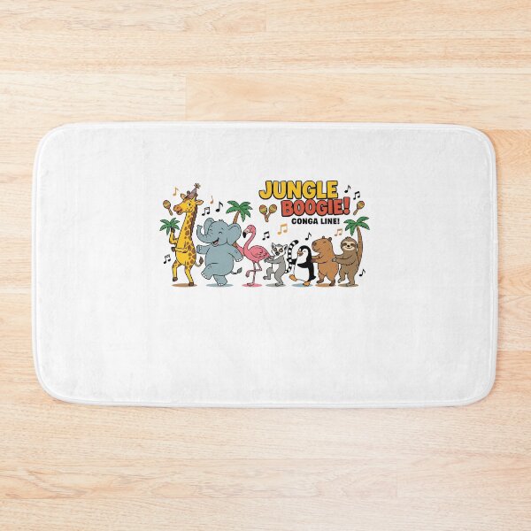 Item preview, Jungle Boogie Conga Line Dancing Animals designed and sold by k3rstman1.