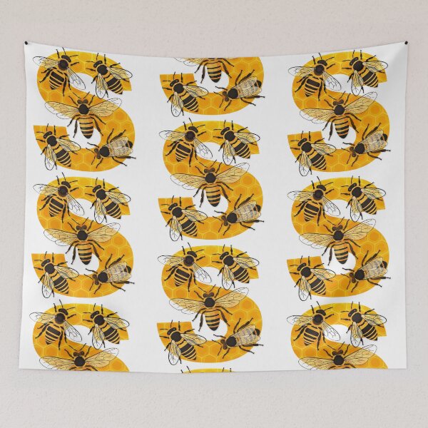 Artikelvorschau, BEES LETTER S entworfen und verkauft von ART-TYPE.