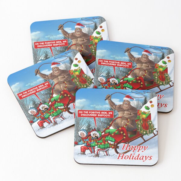 Item preview, Have A Bigfoot Holiday! designed and sold by 3-Beans-Art.