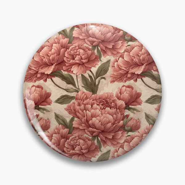 Item preview, Trendy Graceful Peonies Texture For Thank You Gift designed and sold by RoyalStarsPatts.