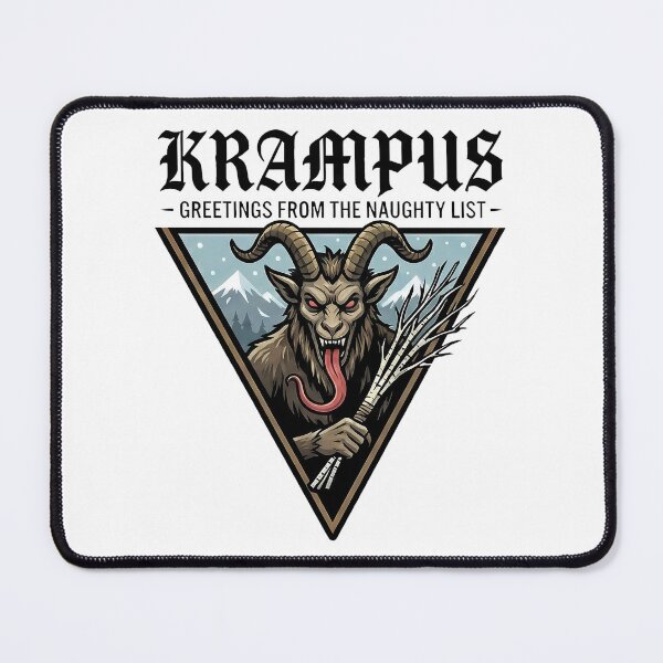 Item preview, Krampus Naughty List Christmas Holiday Folklore designed and sold by k3rstman1.