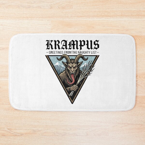 Item preview, Krampus Naughty List Christmas Holiday Folklore designed and sold by k3rstman1.