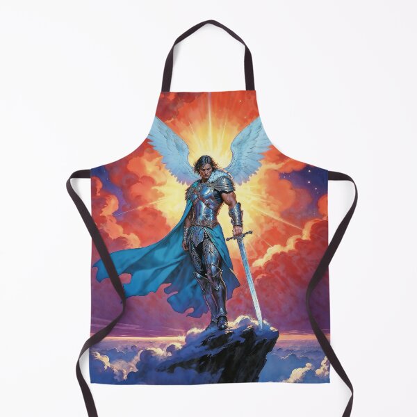 Item preview, Seraph of the Red Sun Archangel Michael designed and sold by AliceWhiteDF.