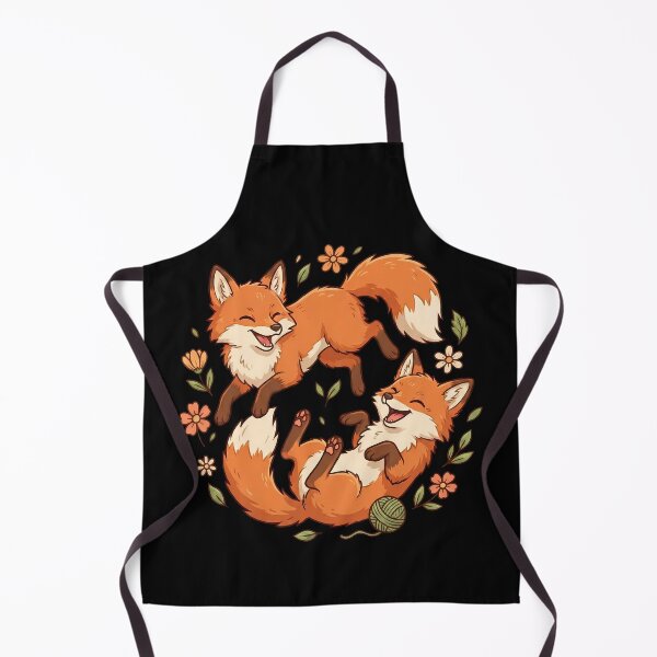 Item preview, Cute Playful Woodland Foxes Nature Animals designed and sold by k3rstman1.