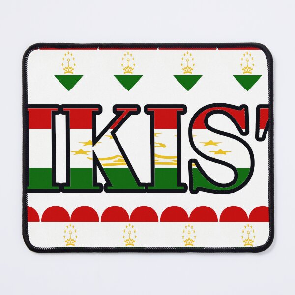 Item preview, Tajikistan Flag Letters And Hearts designed and sold by TheIconSmith.