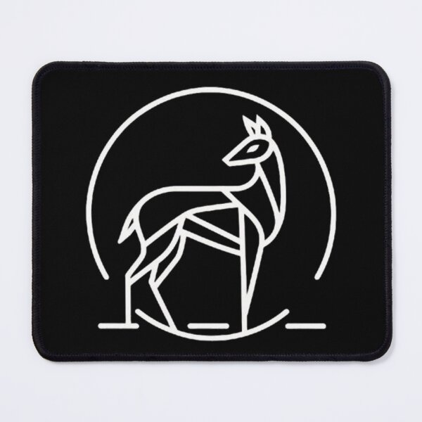Item preview, Minimalist Geometric Deer Line Art designed and sold by Dogandesighn.