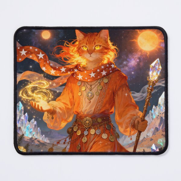 Item preview, Feline Lyran Cats – Mystical Star Cats designed and sold by SoniaSarkali.