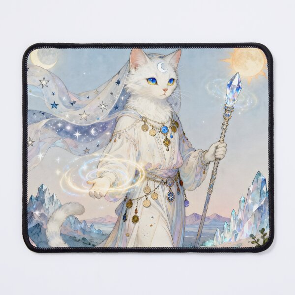 Item preview, Feline Lyran Cats – Mystical Star Cats designed and sold by SoniaSarkali.