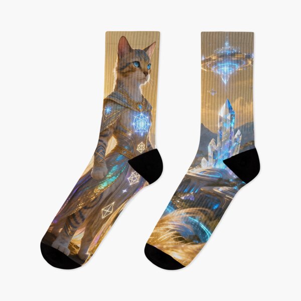 Item preview, Feline Lyran Cats – Mystical Star Cats designed and sold by SoniaSarkali.