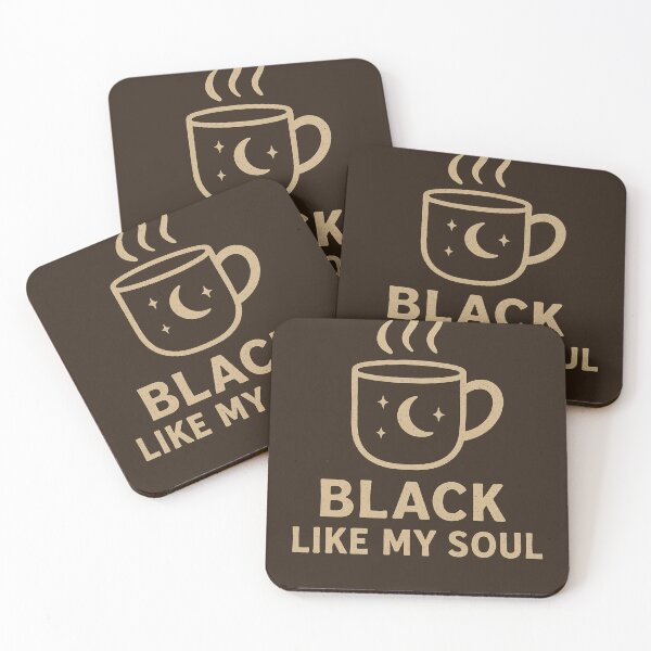 Item preview, Black like my soul. designed and sold by waldex44.