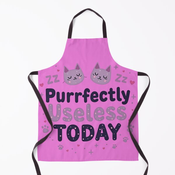 Item preview, Purrfectly Useless Today | Cute Sleepy Cat Design designed and sold by TroyTheTerrific.