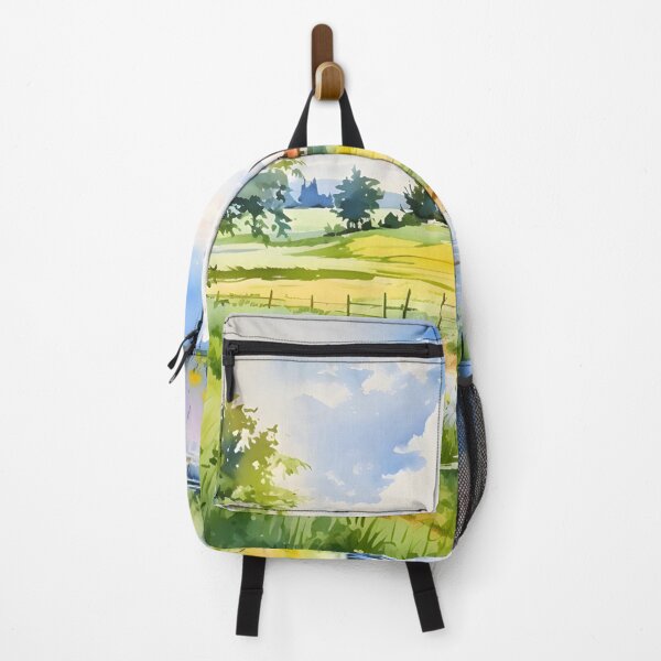 Item preview, Countryside Watercolor Background 04 designed and sold by CharlieDesings.