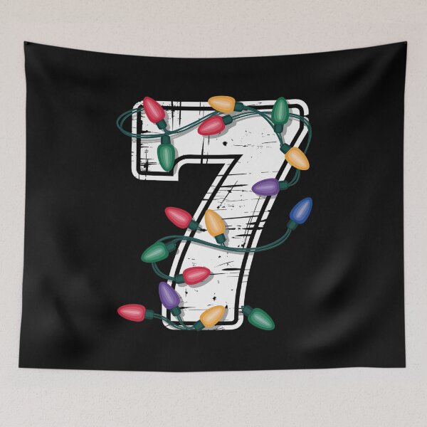 Item preview, Number 7 7Th Birthday Christmas designed and sold by HeinzanoWeno.