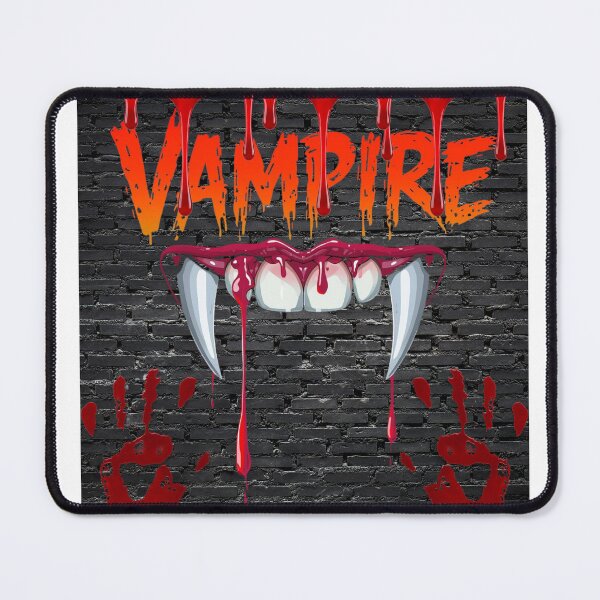 Item preview, vampire fangs with dripping blood, designed and sold by tsintsinshop.