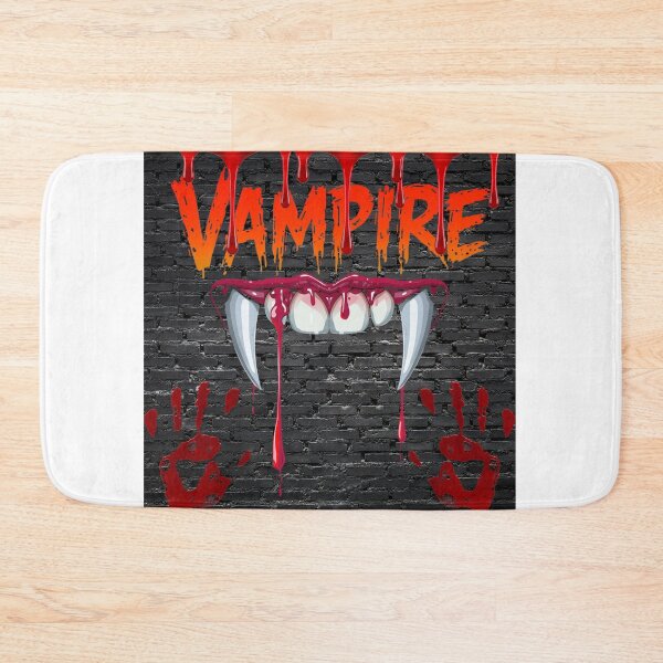 Item preview, vampire fangs with dripping blood, designed and sold by tsintsinshop.