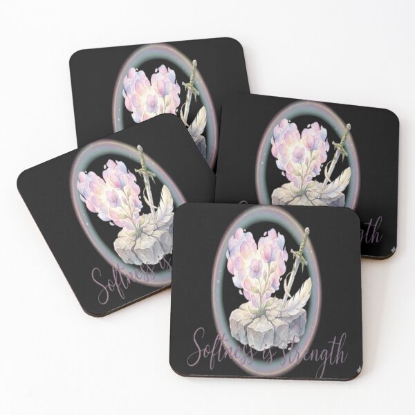 Item preview, Softness Is Strength – Feminine Emotional Power Quote | Gentle but Strong Aesthetic | Inspirational Print designed and sold by CutePearlStudio.