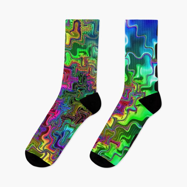 Item preview, Neon Fractal Wave Art designed and sold by Warren Paul Harris.