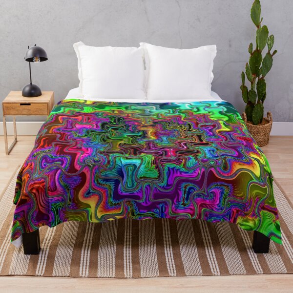 Item preview, Neon Fractal Wave Art designed and sold by Warren Paul Harris.