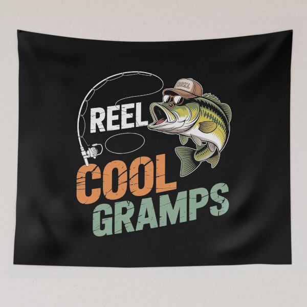 Item preview, Reel Cool Gramps Fishing Gramps Birthday designed and sold by SiegridOffical.