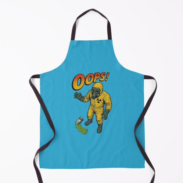 Item preview, Retro Hazmat Accident – “OOPS!” Toxic Spill Vintage Comic Art designed and sold by The Devil's Bargain.